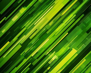 Abstract green diagonal lines