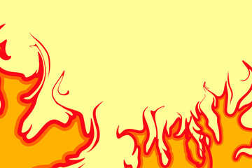 Abstract Fire Flame Background with Red and Orange Tones, A striking abstract flame background, Vibrant Flame Background in Red and Orange Tones
