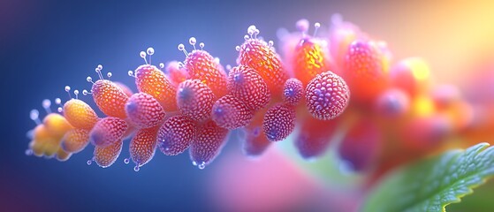 Abstract biological cluster