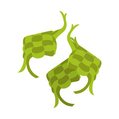 ketupat vector illustration