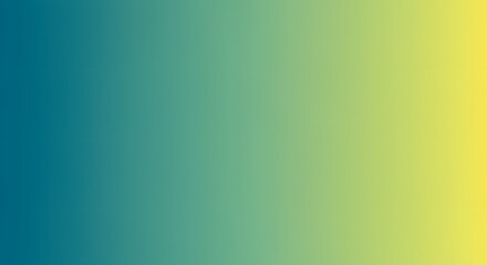 Teal to Yellow Gradient Background Smooth Transition Abstract Design Website Banner