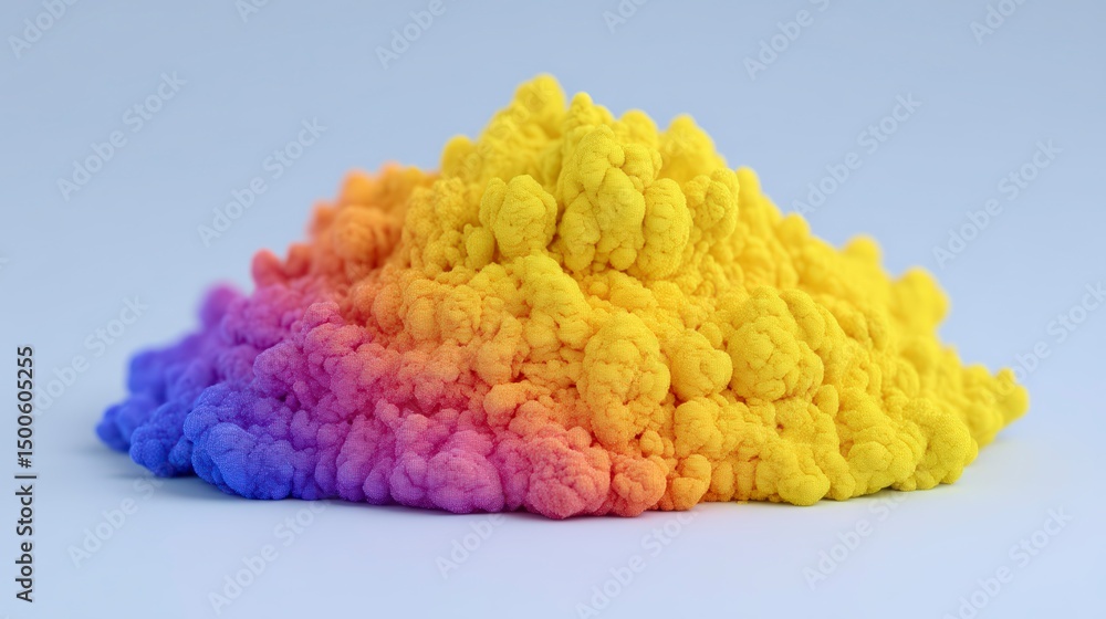Poster abstract colorful paint splash gradient texture background