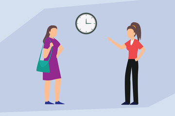 Addressing Tardiness or Time Management