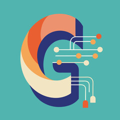 vector illustration of a flat design