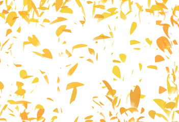 Golden autumn leaves dance in the wind. Abstract background for header poster banner backdrop design