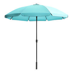 Innovative Lightweight Beach Umbrella with a Compact Isolated on Transparent Background