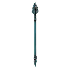 Contemporary Arrow with Meticulous Detailing in Mut Isolated on Transparent Background