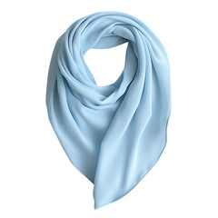 Light Blue Elegant Cooling Wrap Isolated on Transparent Background