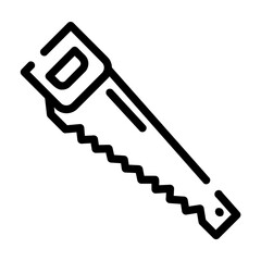saw Line Icon