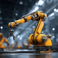 Cutting-edge robotics integrated into manufacturing to improve production accuracy and speed.