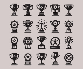 Championship & Achievement Icons Collection