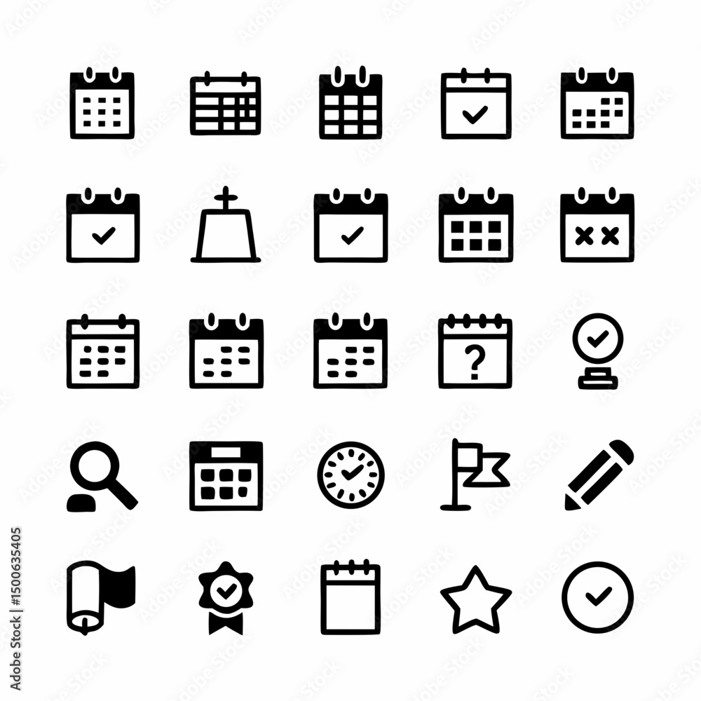 Aufkleber create a bold, vector illustration of a project management concept, emphasizing strong lines and imp