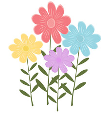Cute Flowers minimal 