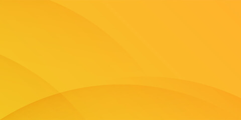 yellow and orange abstract background with flowing curved shapes and layered gradient tones. Modern trendy design in vector Illustration