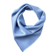 Elegant Cooling Bandana with a Smooth Luxurious Fabric Isolated on Transparent Background