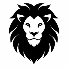Obraz premium lion head vector