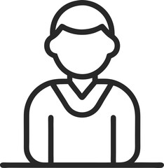 Obraz premium Legal Discussion (People sitting with table) vector
