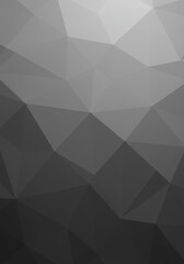 Fototapeta premium Abstract Geometric Grey Background with Triangle Shapes and Modern Design