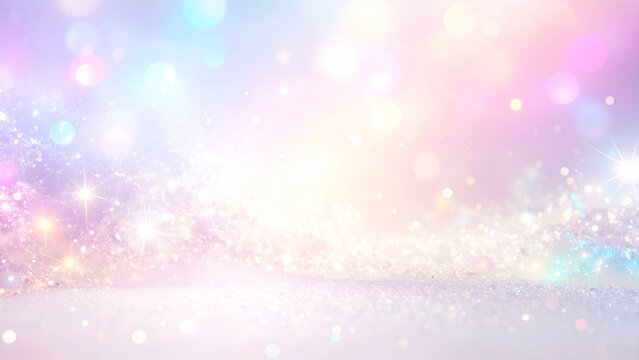 Fototapeta  幻想的なピンクの光の背景素材