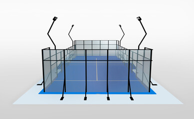 Tennis padel court grass turf outdoor park © FrancoPaoloS.Yap