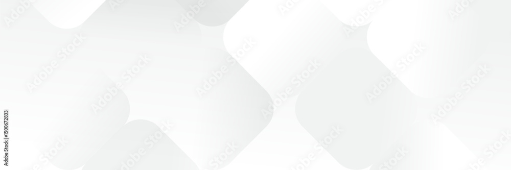 Canvas Prints abstract pattern white geometric banner design background.