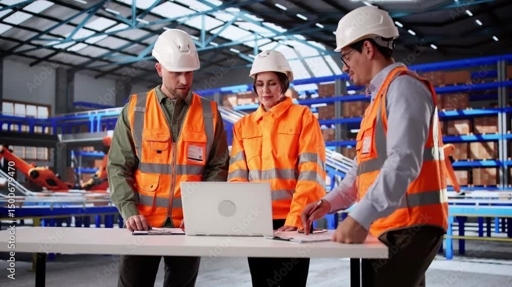 Poster warehouse automation and osha
