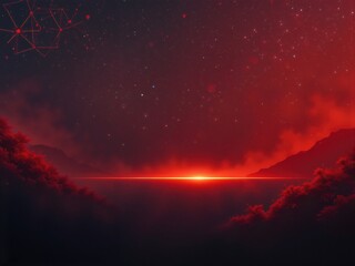 northern lights at night