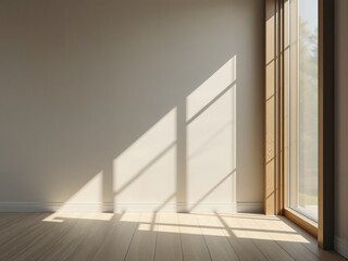 empty room with window