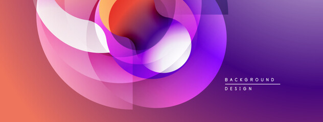 Abstract fluid shapes, vibrant colors blend. Modern design, gradient background creates dynamic visual effect. Smooth curves, soft transitions.