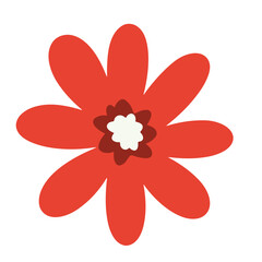 set of flower icons, set of colorful flowers, set of flowers, pink flower isolated, pink flower isolated on white, pink flower on white background, 