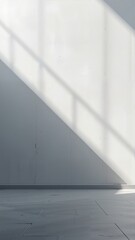 Fototapeta premium empty white room