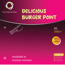 fast foods advertisement poster design vector templates