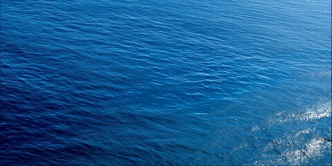 Obraz premium Deep blue ocean surface