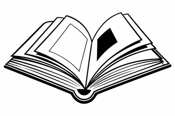 open book vector
