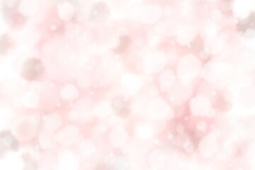 ピンクの淡い水彩画風の背景