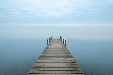 Fototapeta premium pier on the sea