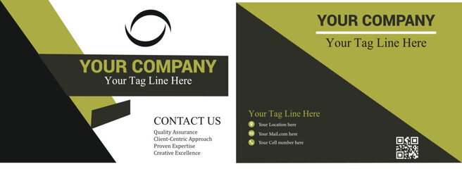 modern deign of business and visiting cards vector templates 