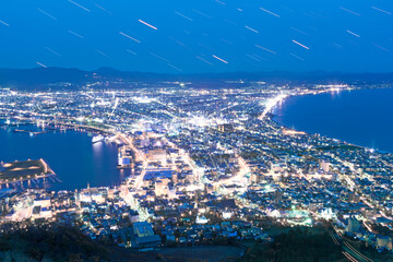 函館山より函館の夜景