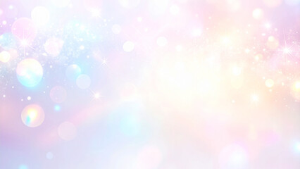 Fototapeta premium 幻想的なパステルカラーの光の背景素材