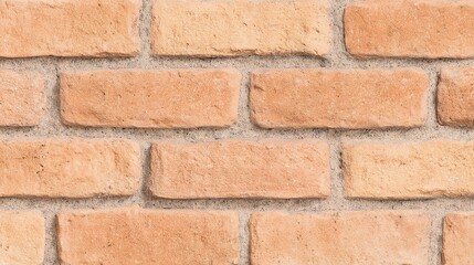 Close-up of vintage red brick wall texture, seamless pattern -- Timeless rustic charm in earthy tones