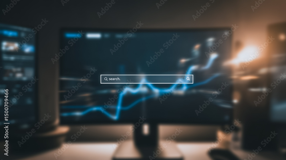 Poster digital exploration: dive into the realm of data analysis and technology with a captivating image of