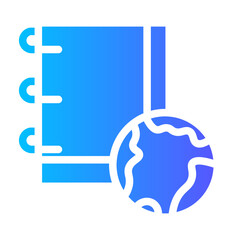 education gradient icon