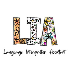 Colorful LIA Language Interpreter Assistant Design
