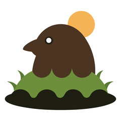 mole-popping-out-of-the-ground