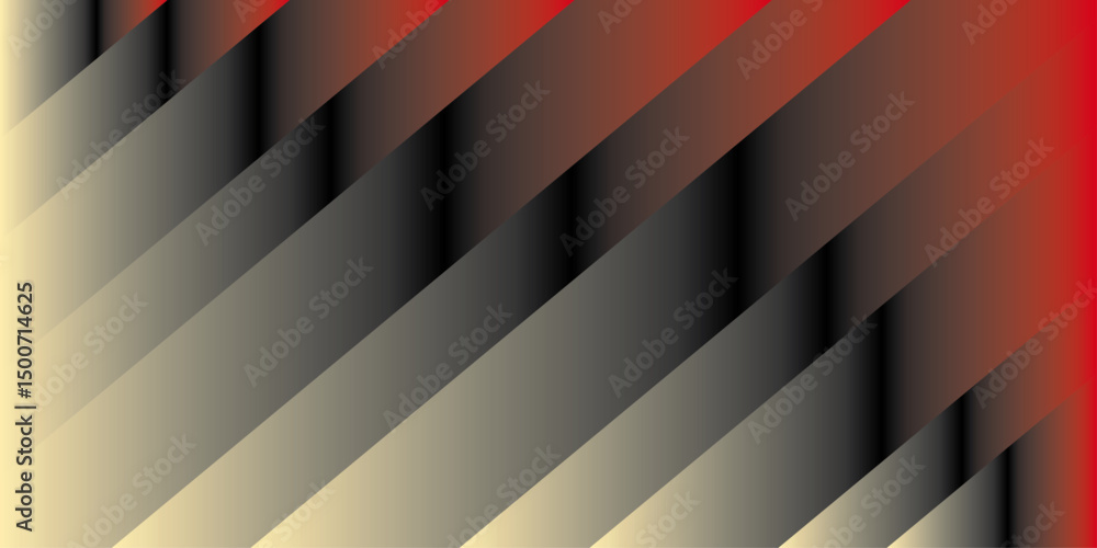 Poster abstract luxury red and black with the gradient for website.vector minimal horizontal banner.red geo