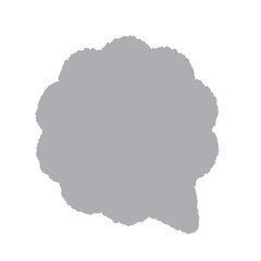 モコモコ曇り雲ふきだし　手書き