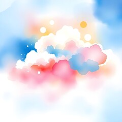 colorful sky background