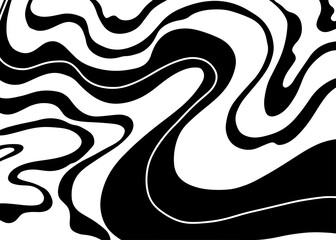 black and white abstract wave background