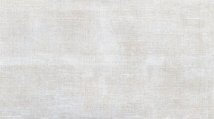 Fototapeta premium Light gray linen fabric texture with a woven, detailed pattern and subtle natural fiber variations.