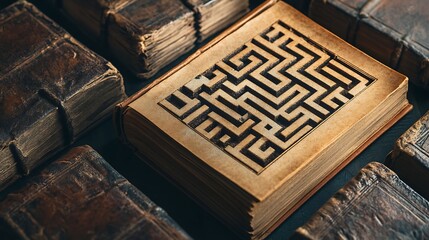 Interactive graph forming a maze of knowledge